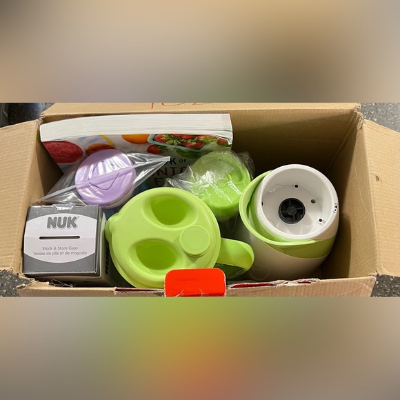 NUK Smoothie and Baby Food Maker Blender Set Oster Sippy Cup Cookbook Kitchen - Picture 15 of 15